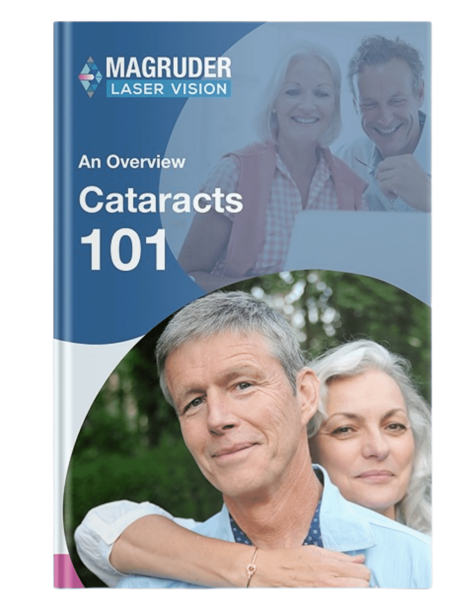 Cover Page of the guide Cataracts 101 from Magruder Laser Vision Cover