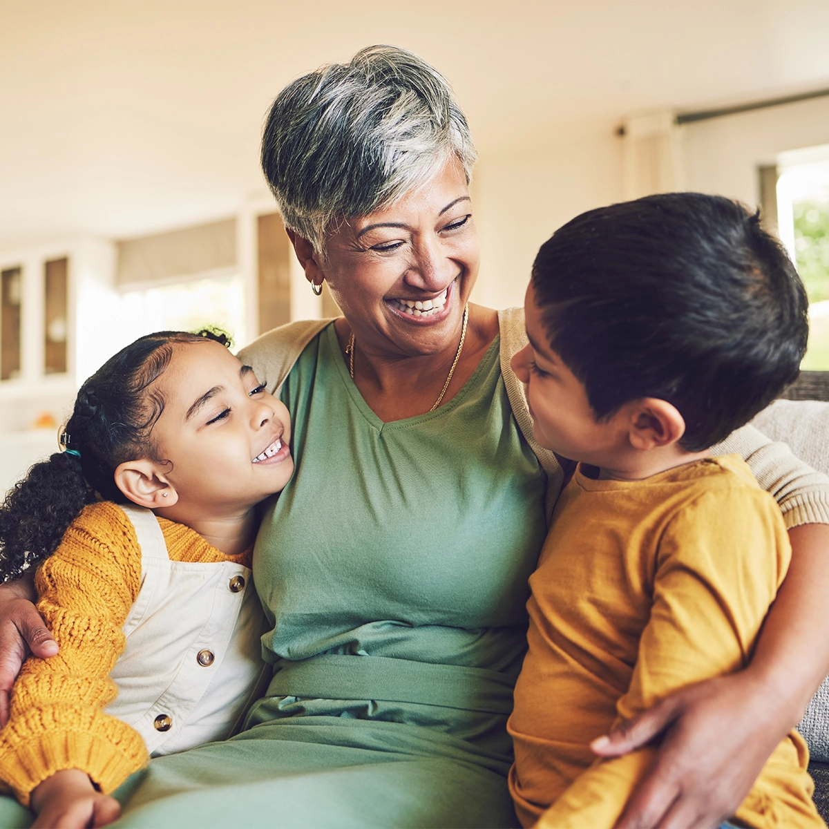 Grandmother enjoying the benefits of advanced lens implant surgery in Orlando, FL